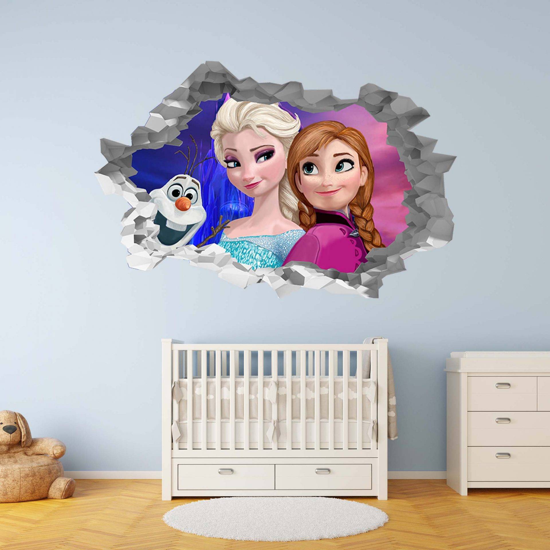 Frozen on sale wall sticker