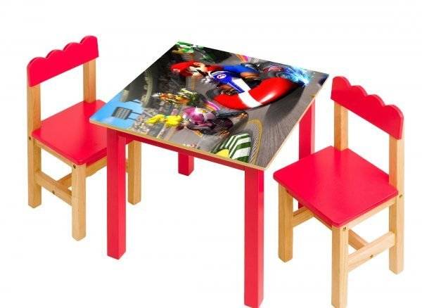 Super Mario Race Laminated Vinyl Cover Self-Adhesive for Desk and Tables