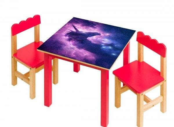 Unicorn in the Stars Laminated Vinyl Cover Self-Adhesive for Desk and Tables
