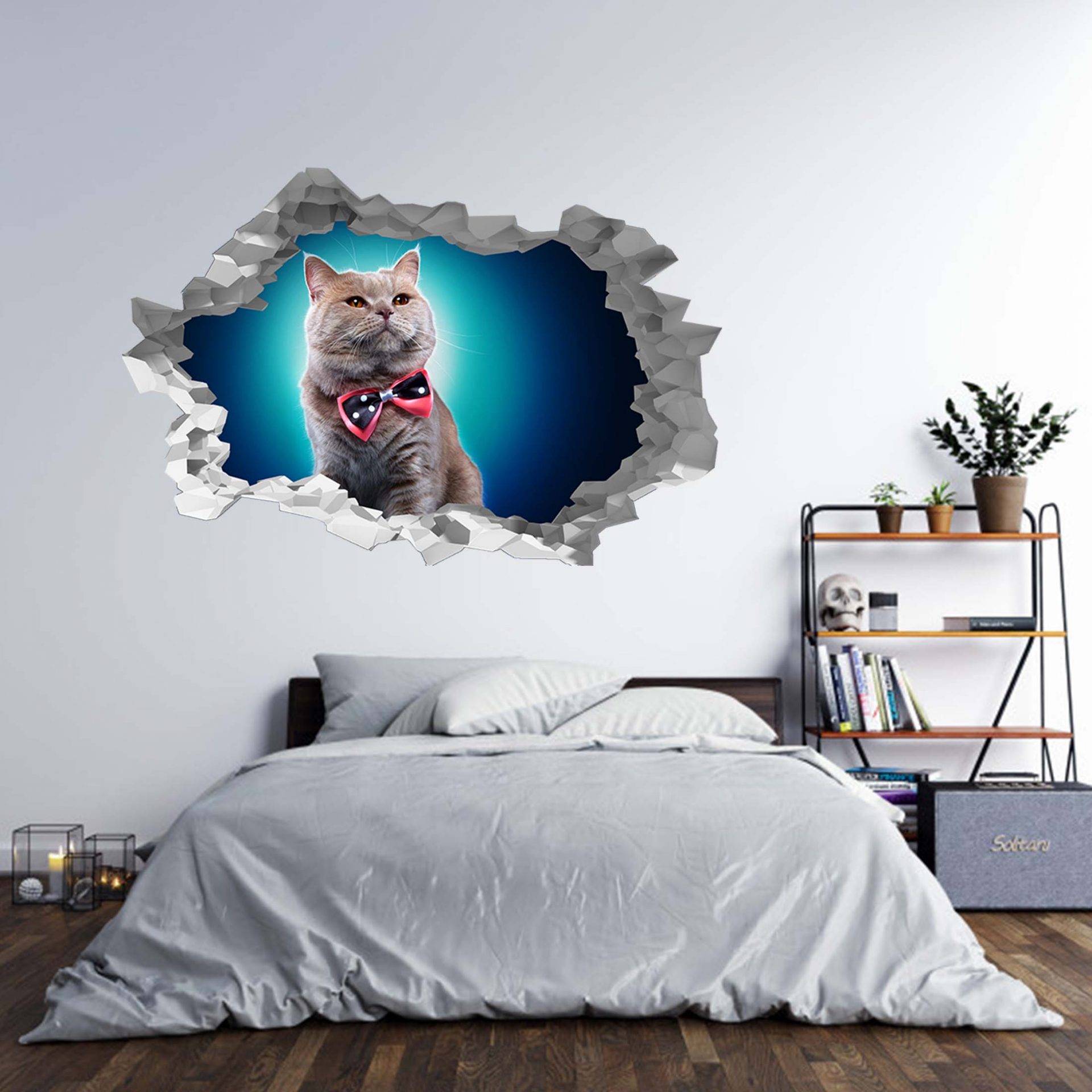 Cat discount wall stickers