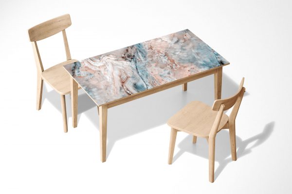 Marble & Inclusions Laminated Self Adhesive Vinyl Table Desk Art Décor Cover