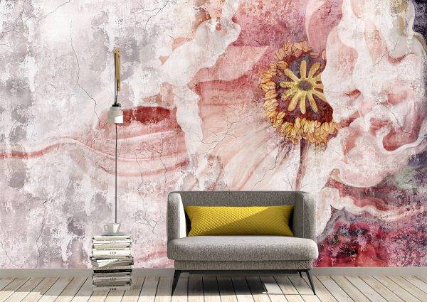 Beautiful Macro Flower Wall Mural Photo Wallpaper UV Print Decal Art Décor