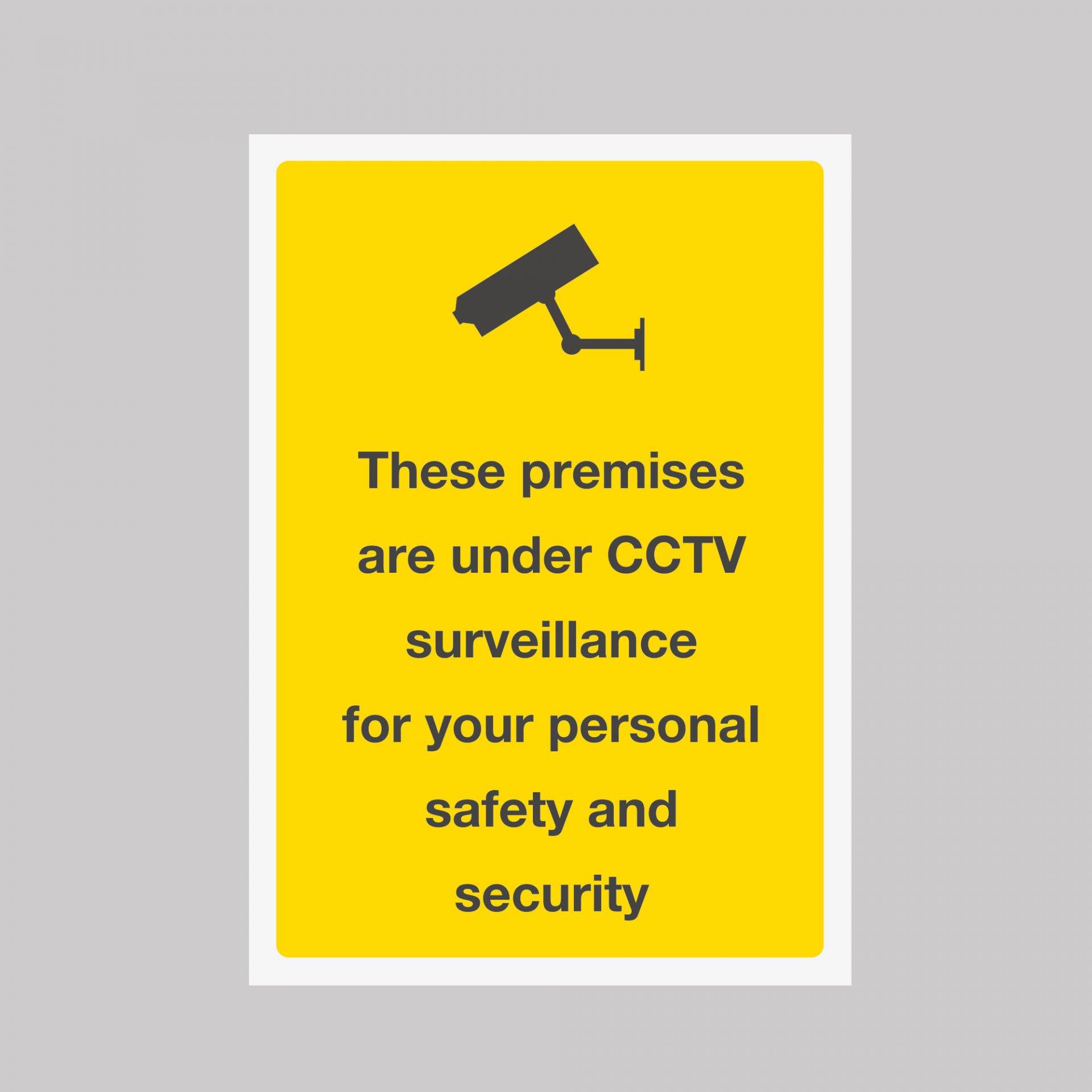 CCTV Security Safety Sign Board Vinyl Sticker Business Indoor & Outdoor UK Product