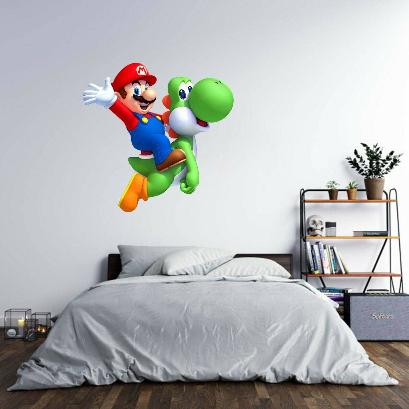 super mario yoshi egg - Wall Decals - Stickaz